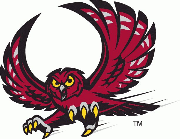Temple Owls 1996-Pres Alternate Logo v2 diy iron on heat transfer